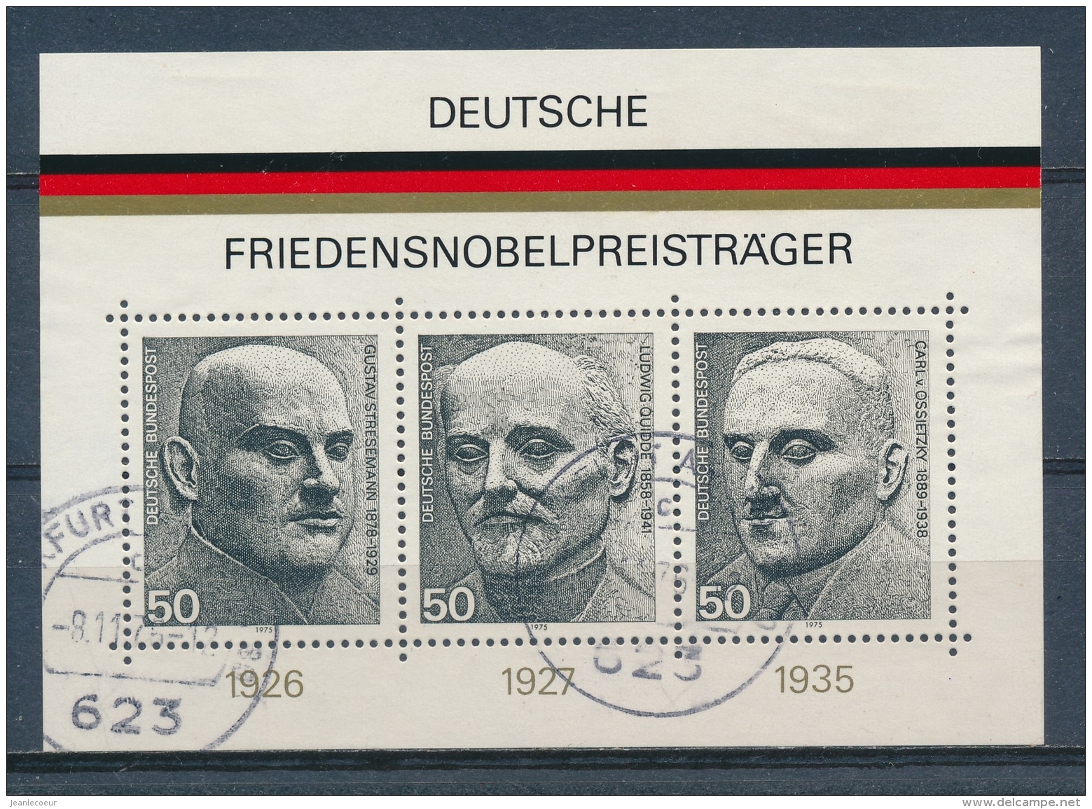 Duitsland/Germany/Allemagne/Deutschland 1975 Mi: Block 11  (Gebr/used/obl/o)(3659) - Andere & Zonder Classificatie