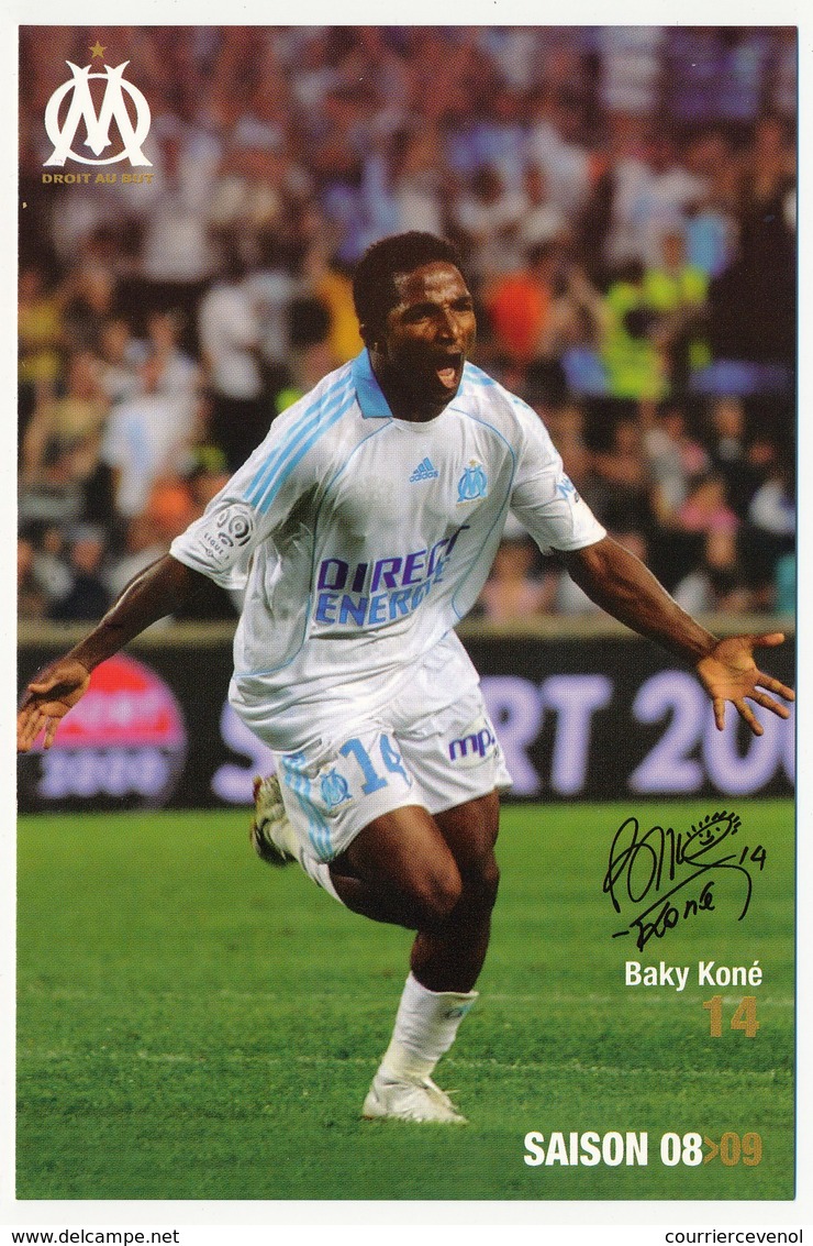 Fiche - Olympique De Marseille OM  - Baky KONÉ - Saison 2008/09 - Deportes