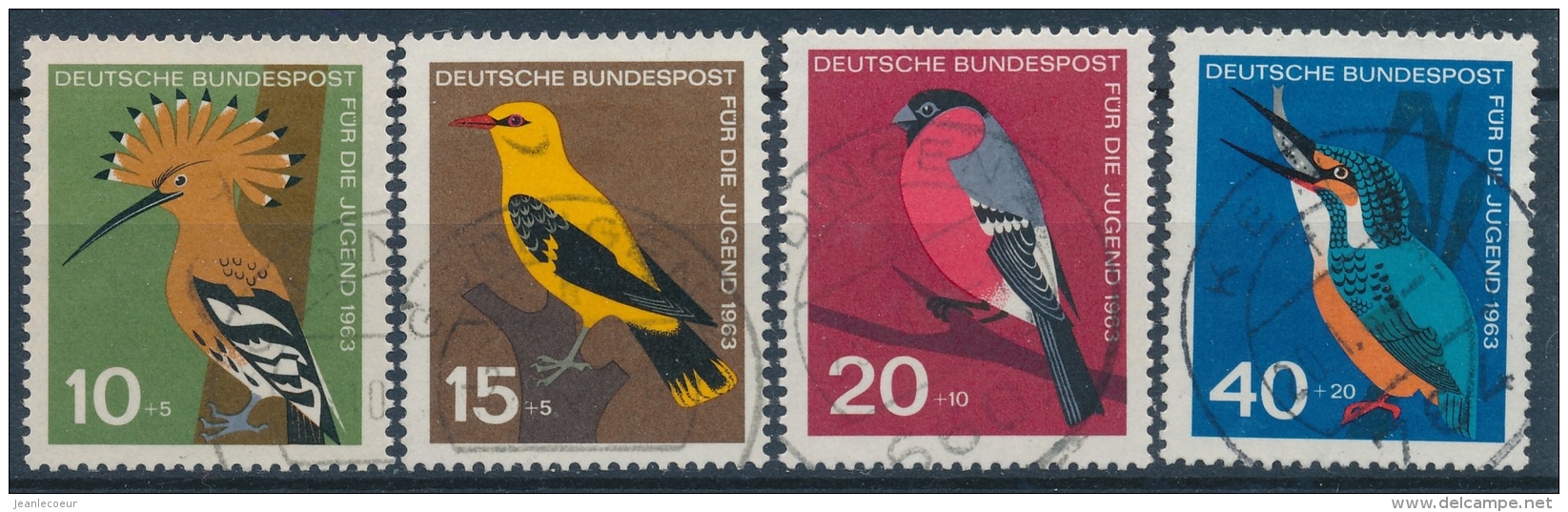 Duitsland/Germany/Allemagne/Deutschland 1963 Mi: 401-404  (Gebr/used/obl/o)(3686) - Gebruikt