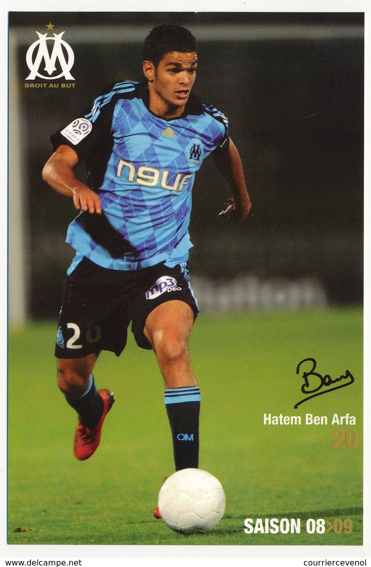 Fiche - Olympique De Marseille OM  - Hatem BEN ARFA - Saison 2008/09 - Sport