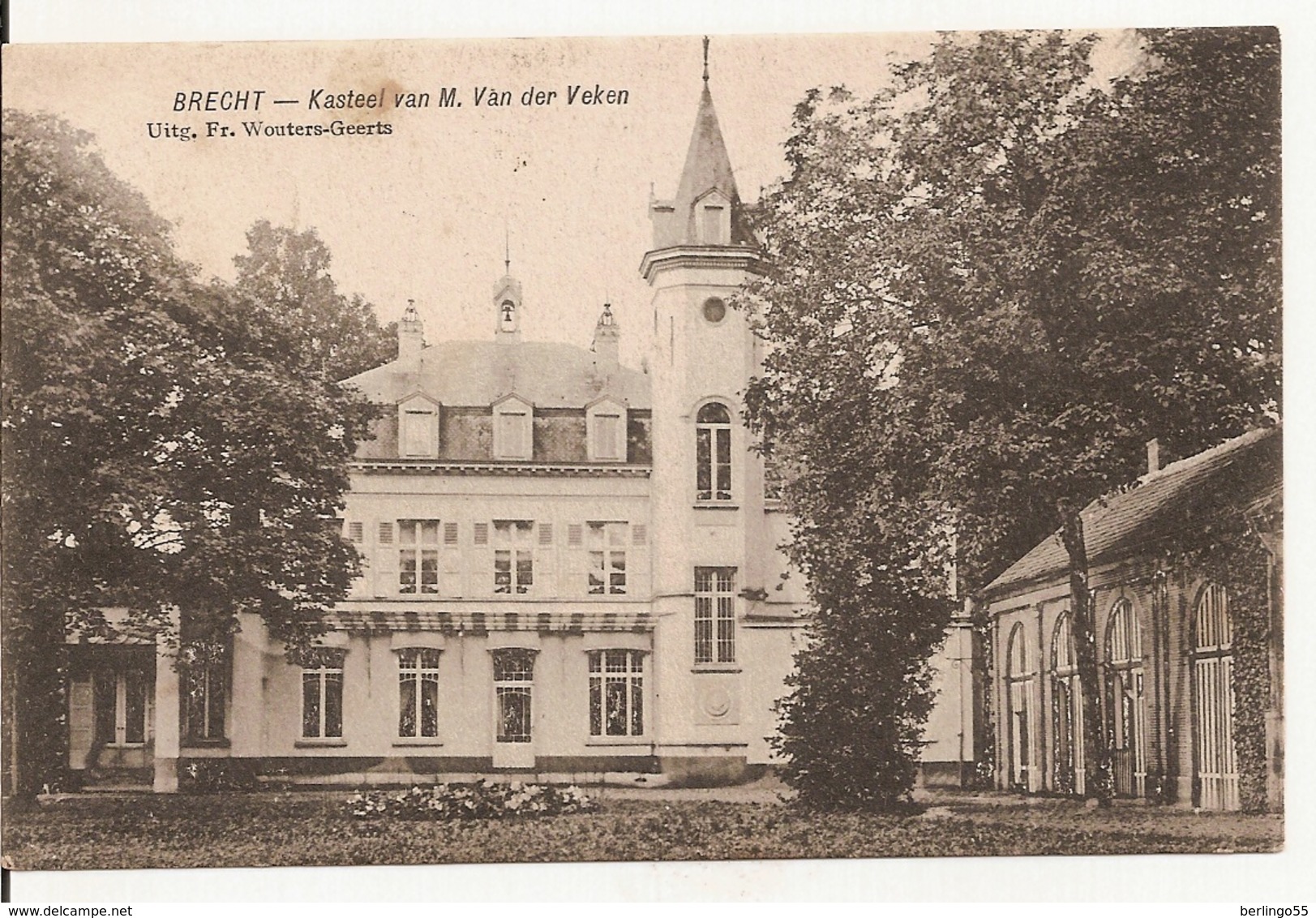 Brecht - Kasteel Van M. Van Der Veken 1907 - Brecht