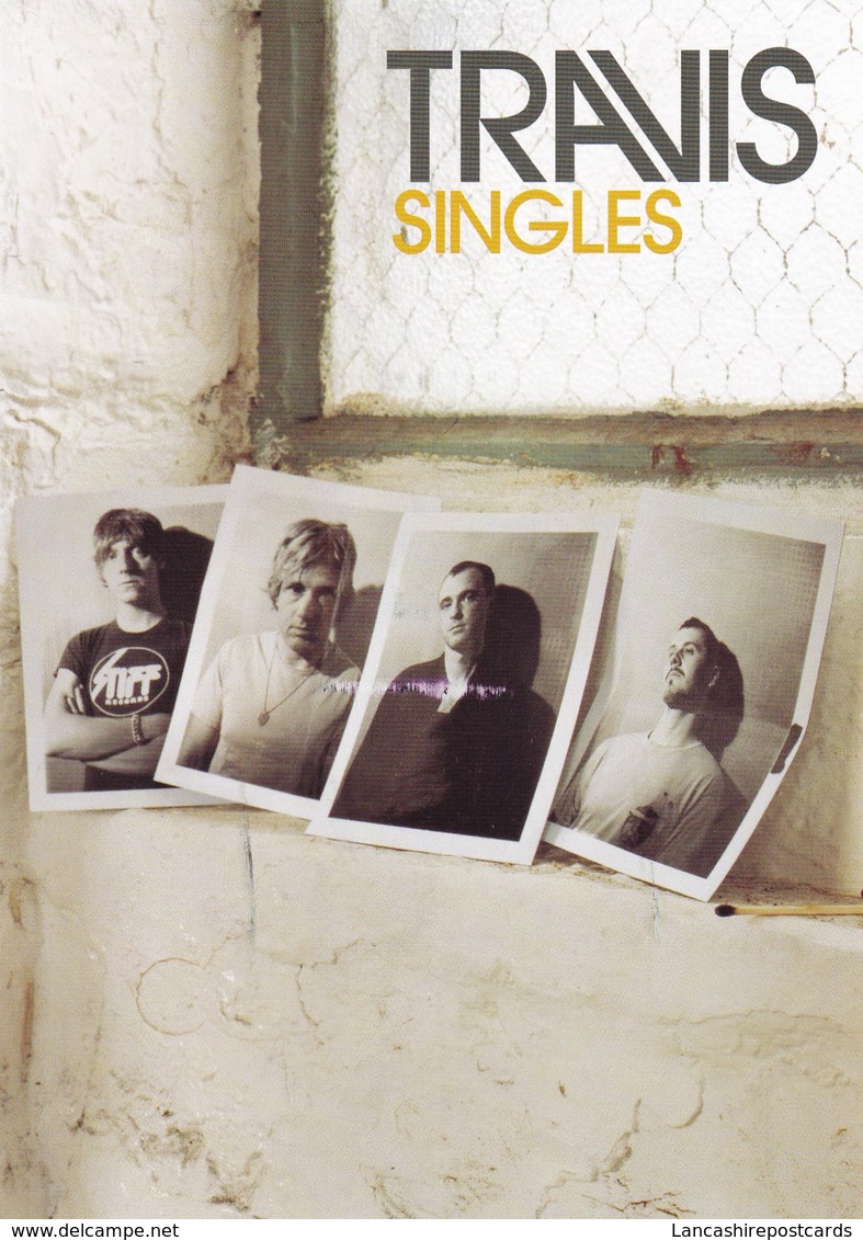 Postcard Travis  Promotional / Advertising Release Of Singles In 2004  My Ref  B22793 - Music And Musicians