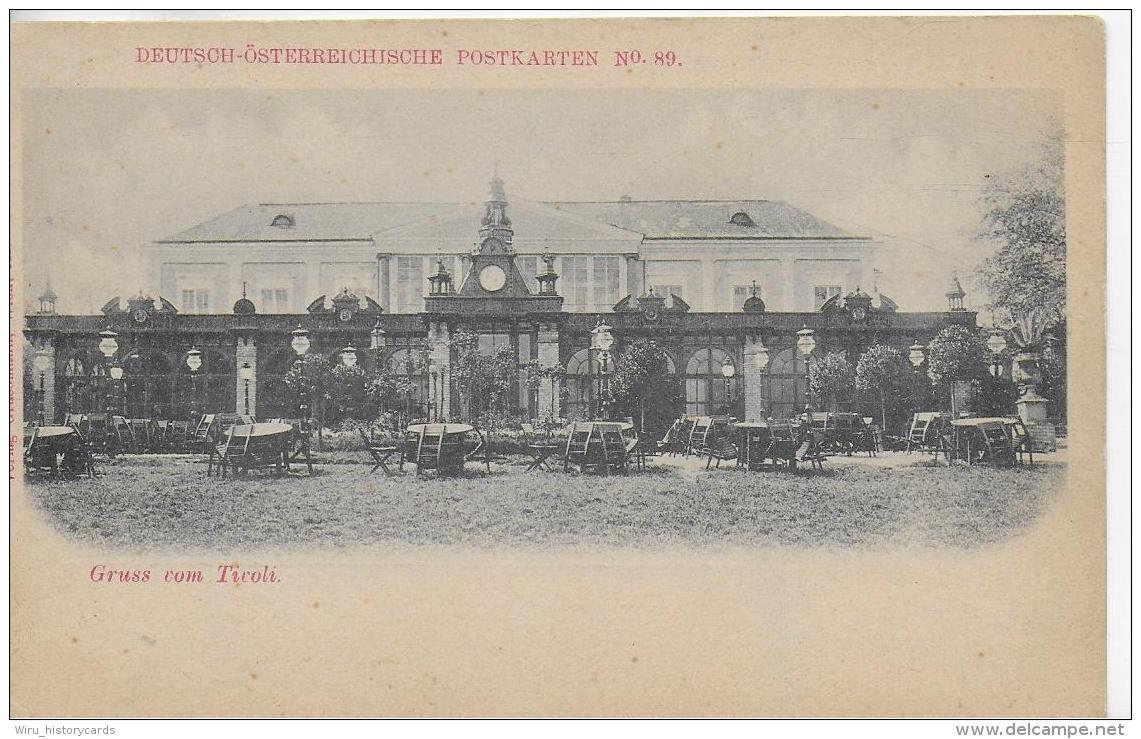 AK 0002  Wien - Gruss Vom Tivoli / Deutsch-Österreichische Postkarte Um 1900-1910 - Vienna Center