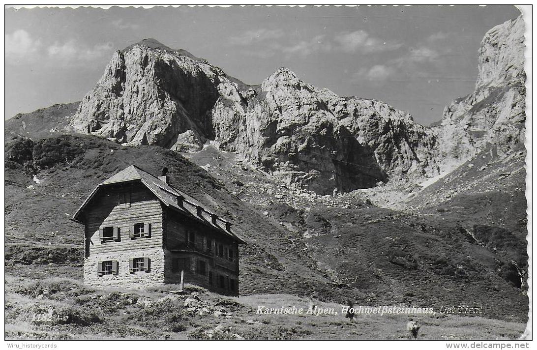 AK 0002  Karnische Alpen - Hochweißsteinhaus / Verlag Martin Um 1956 - Lesachtal