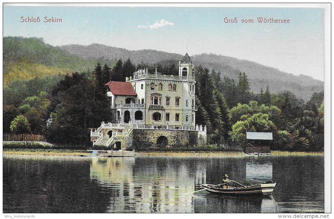 AK 0002  Schloss Sekirn Am Wörthersee - Verlag Leon Sen. Um 1909 - Klagenfurt