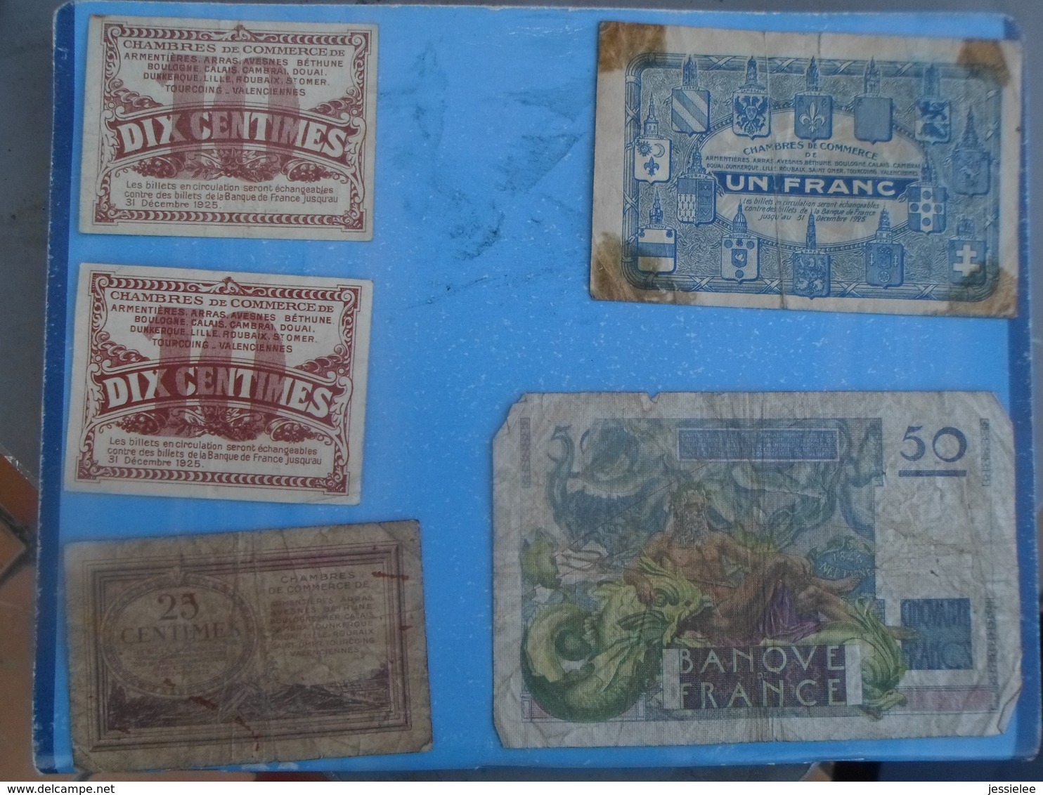 LOT DE 24 BILLETS ANCIENS ETRANGERS ET FRANCAIS