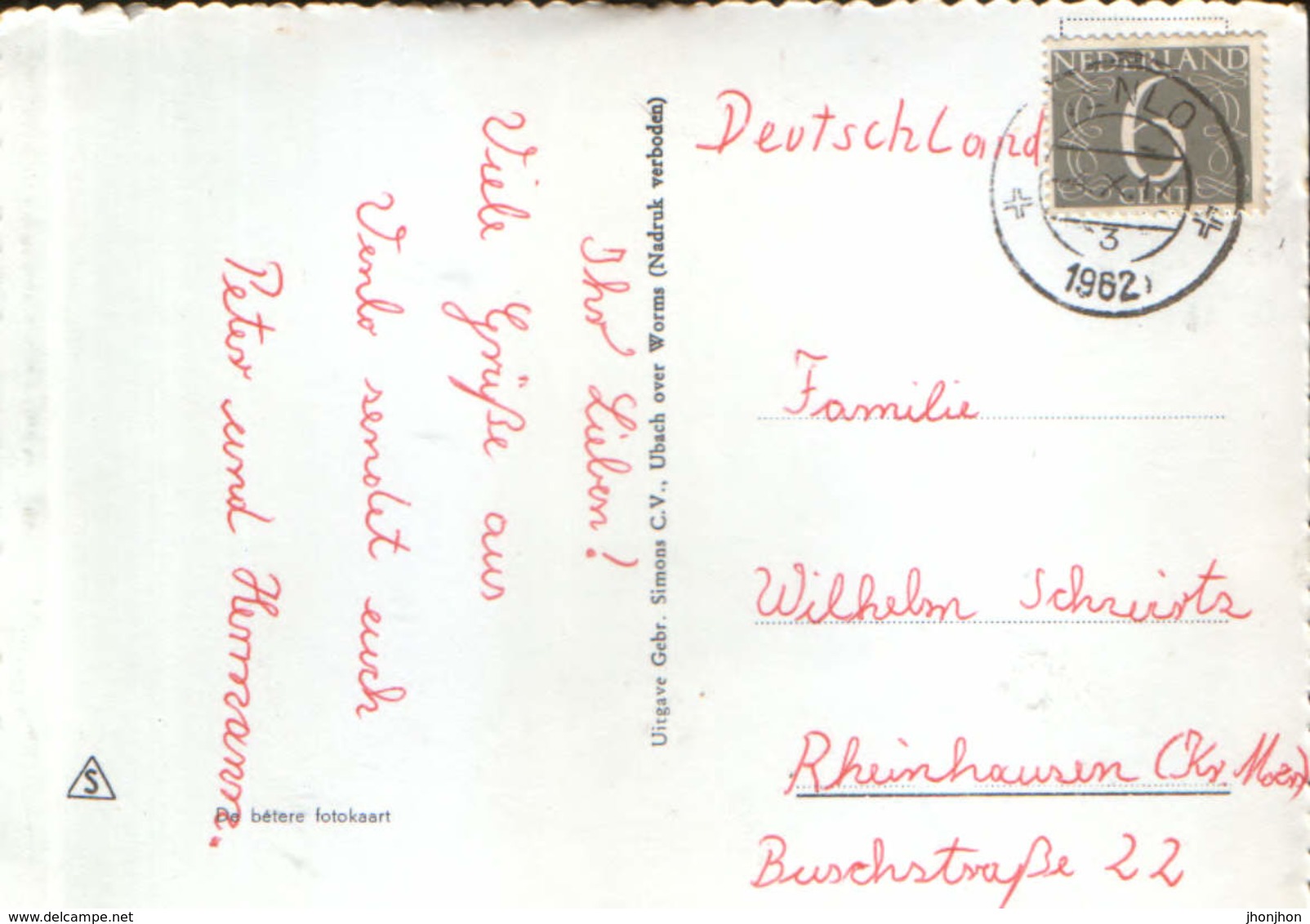 Nederland - Postcard Used 1963 - Venlo - Collage Of Images - 2/scans - Venlo