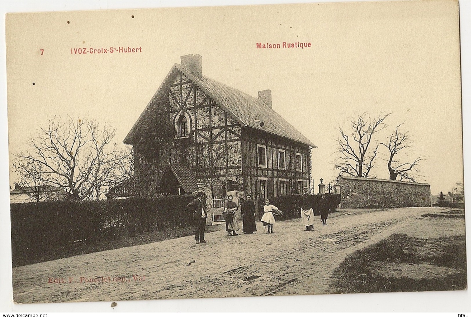 6 - Ivoz- Croix-St-Hubert - Maison Rustique - Flémalle