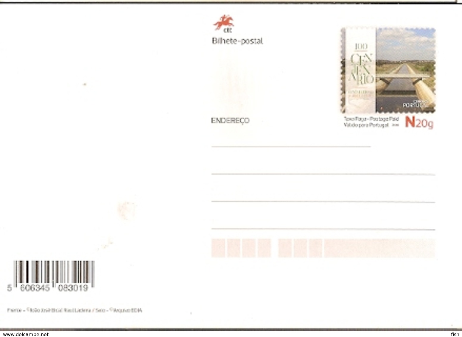 Portugal ** & Postal  Stationery,100 Years Of The Ministry Of Agriculture 2018 (7766) - Agriculture