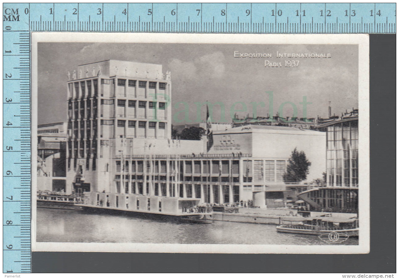 Paris  -  Carte Photo,Exposition Internationale De 1937 Pavillon De L'Italie -  Postcard Carte Postale - Expositions