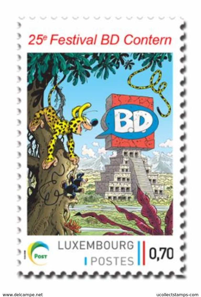 Luxemburg 2018    Cartoon Festival          Postfris/mnh/neuf - Nuovi