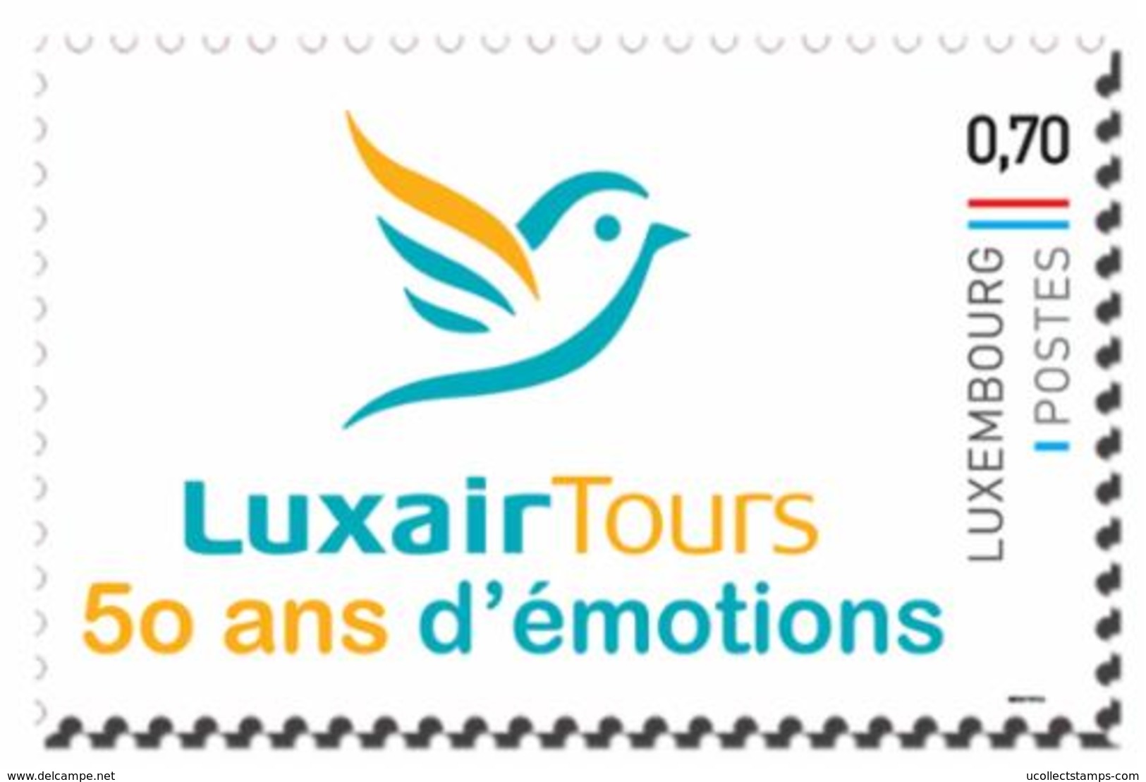 Luxemburg 2018    Luxair   Bird       Postfris/mnh/neuf - Unused Stamps