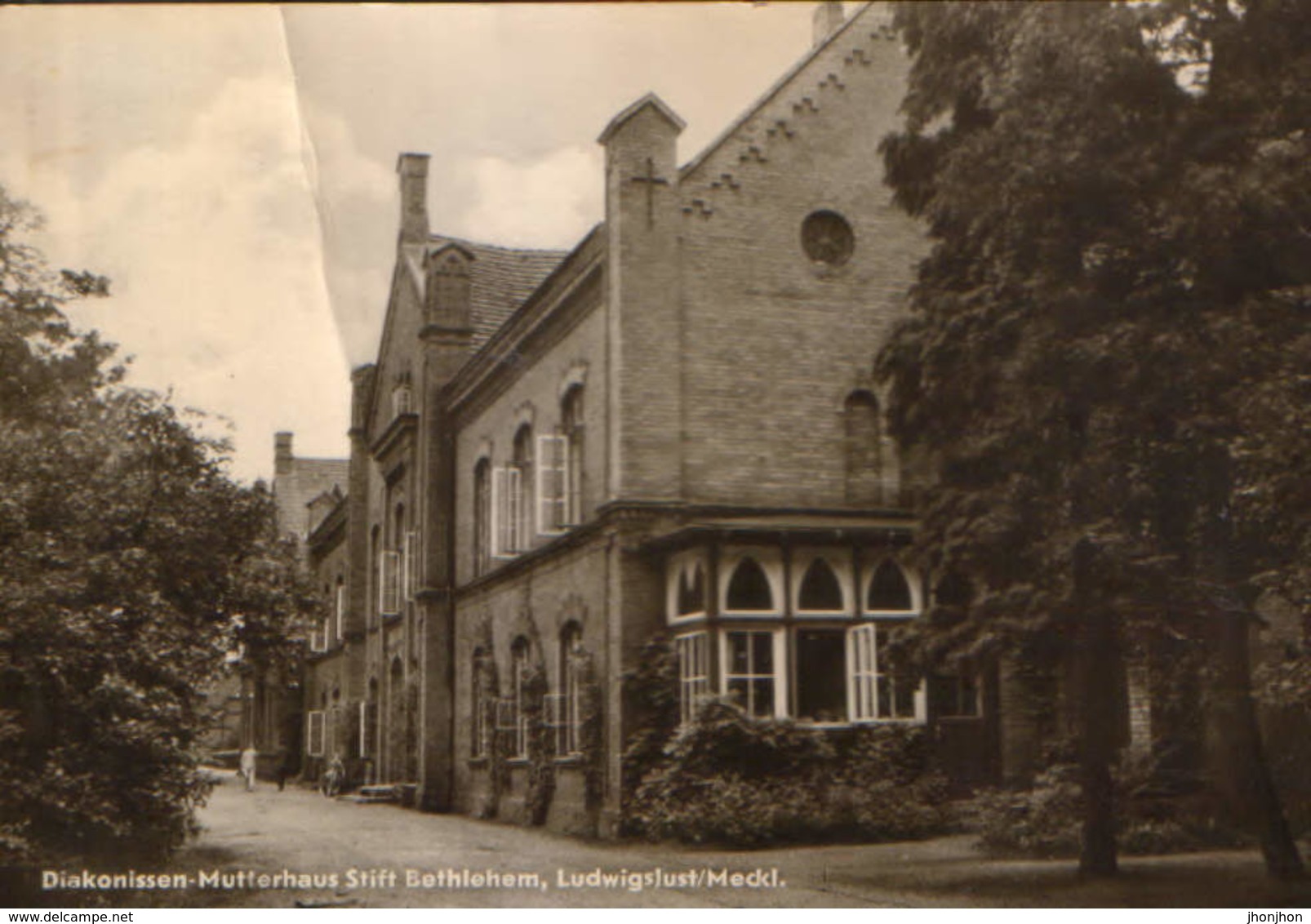 Germany - Postcard Used 1964 - Ludwigslust - Deaconess Motherhouse Stift Bethlehem - 2/scans - Ludwigslust