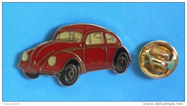 1 PIN'S //   ** COCCINELLE VOLKSWAGEN ** - Volkswagen