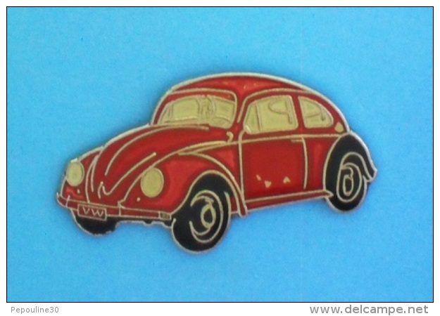 1 PIN'S //   ** COCCINELLE VOLKSWAGEN ** - Volkswagen