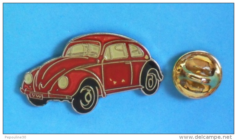 1 PIN'S //   ** COCCINELLE VOLKSWAGEN ** - Volkswagen