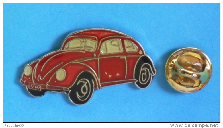 1 PIN'S //   ** COCCINELLE VOLKSWAGEN ** - Volkswagen