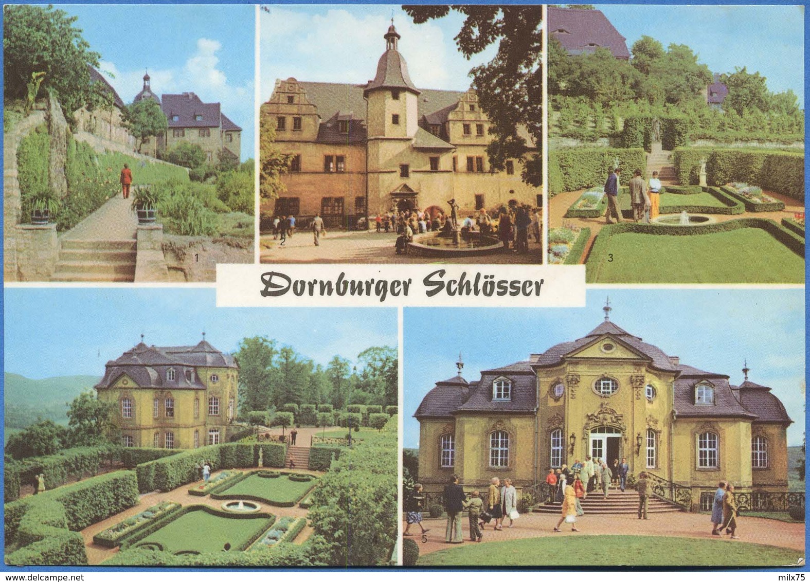 GERMANY / ALLEMAGNE - Dornburger Schlösser Im Saaletal Bei Jena - Jena