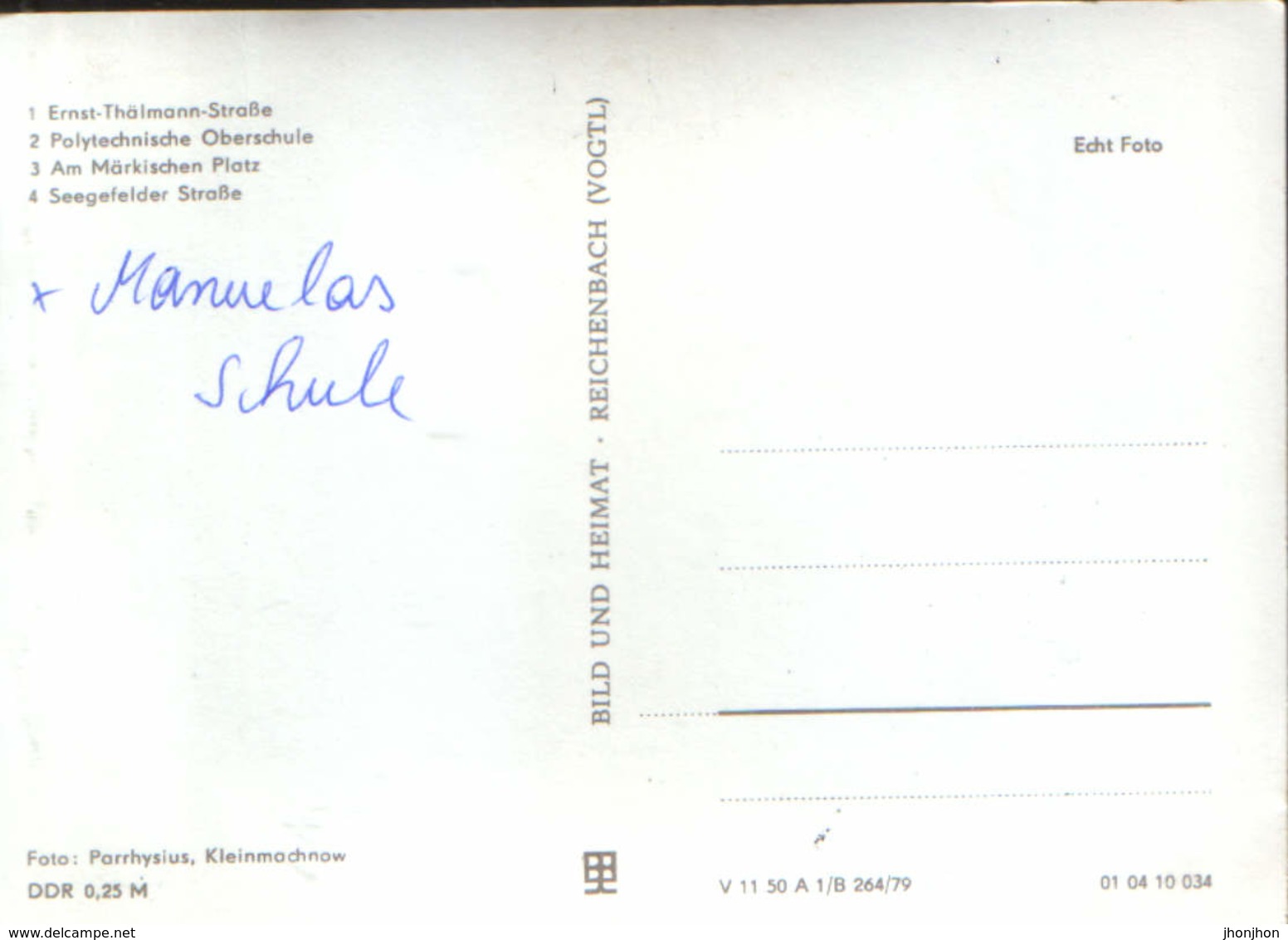 Germany - Postcard Used Written - Dallgow Near Berlin - Collage Of Images - 2/scans - Dallgow-Doeberitz