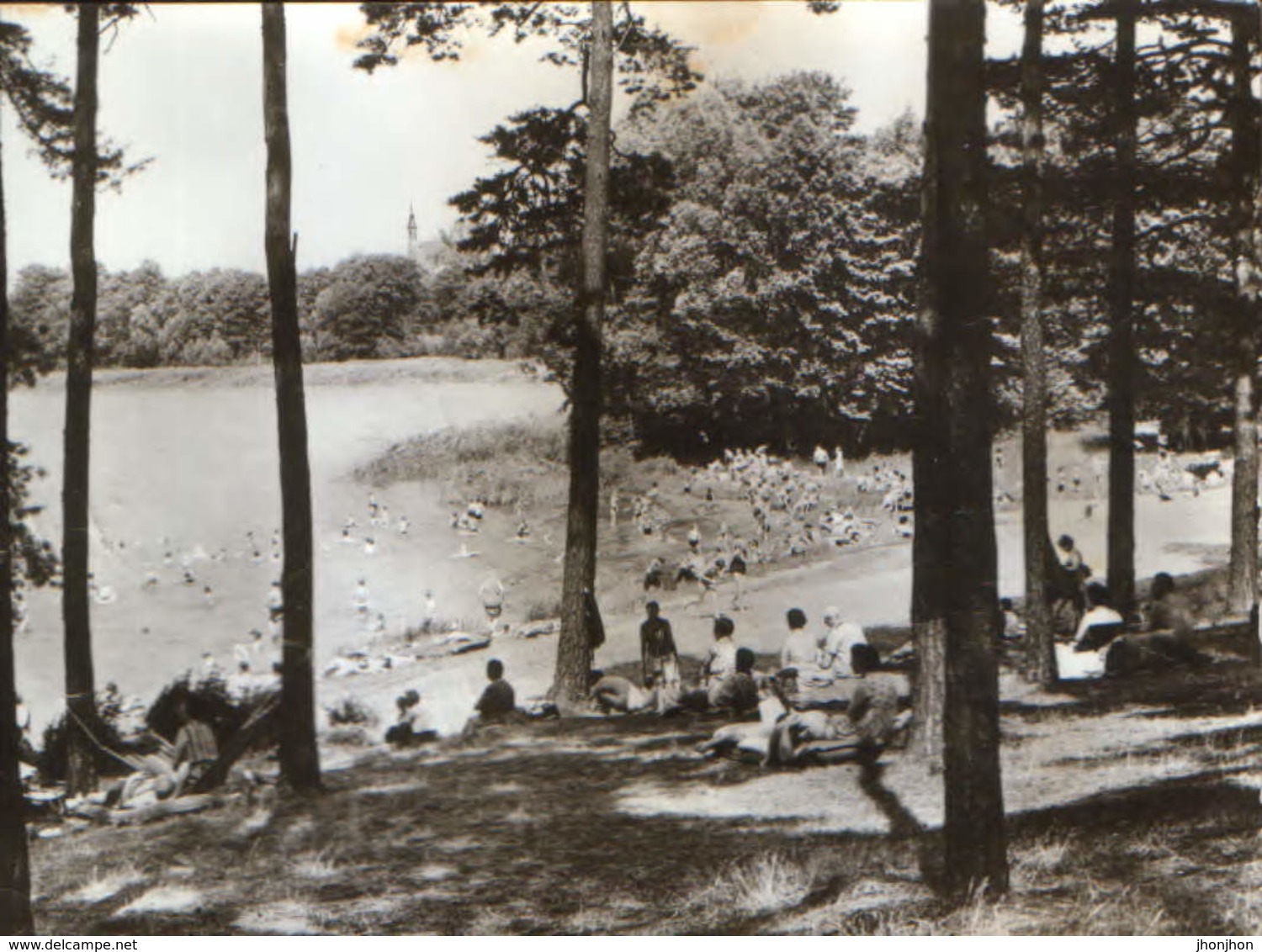 Germany - Postcard Used Written 1976 - Grunheide - Werl Lake - 2/scans - Grünheide