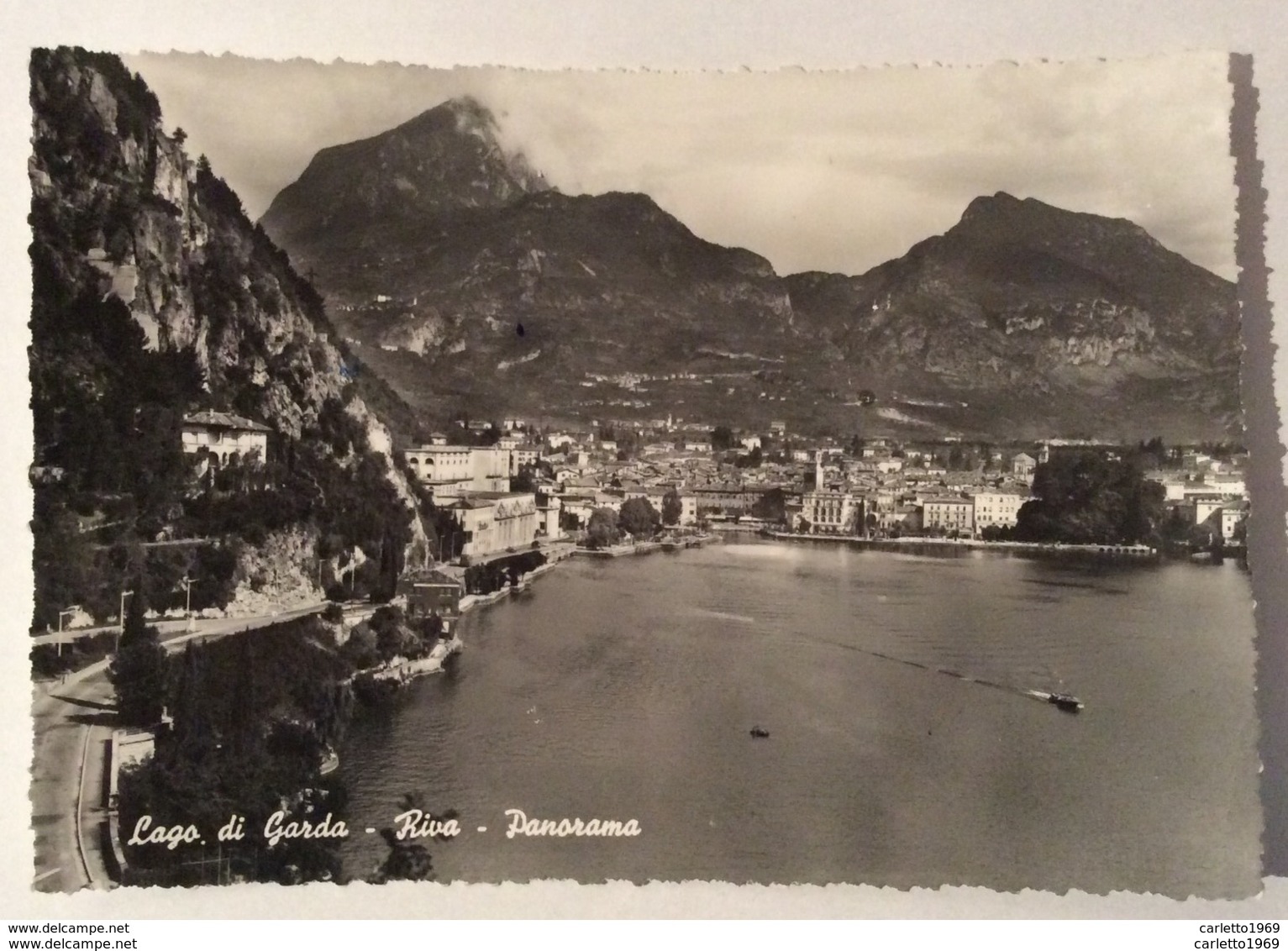 LAGO DI GARDA- RIVA PANORAMA   VIAGGIATA  FG - Trento