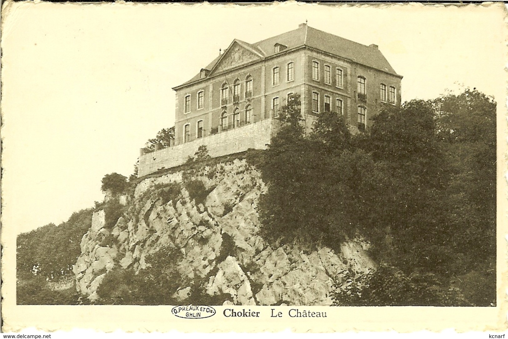 CP De CHOKIER " Le Château " - Flémalle