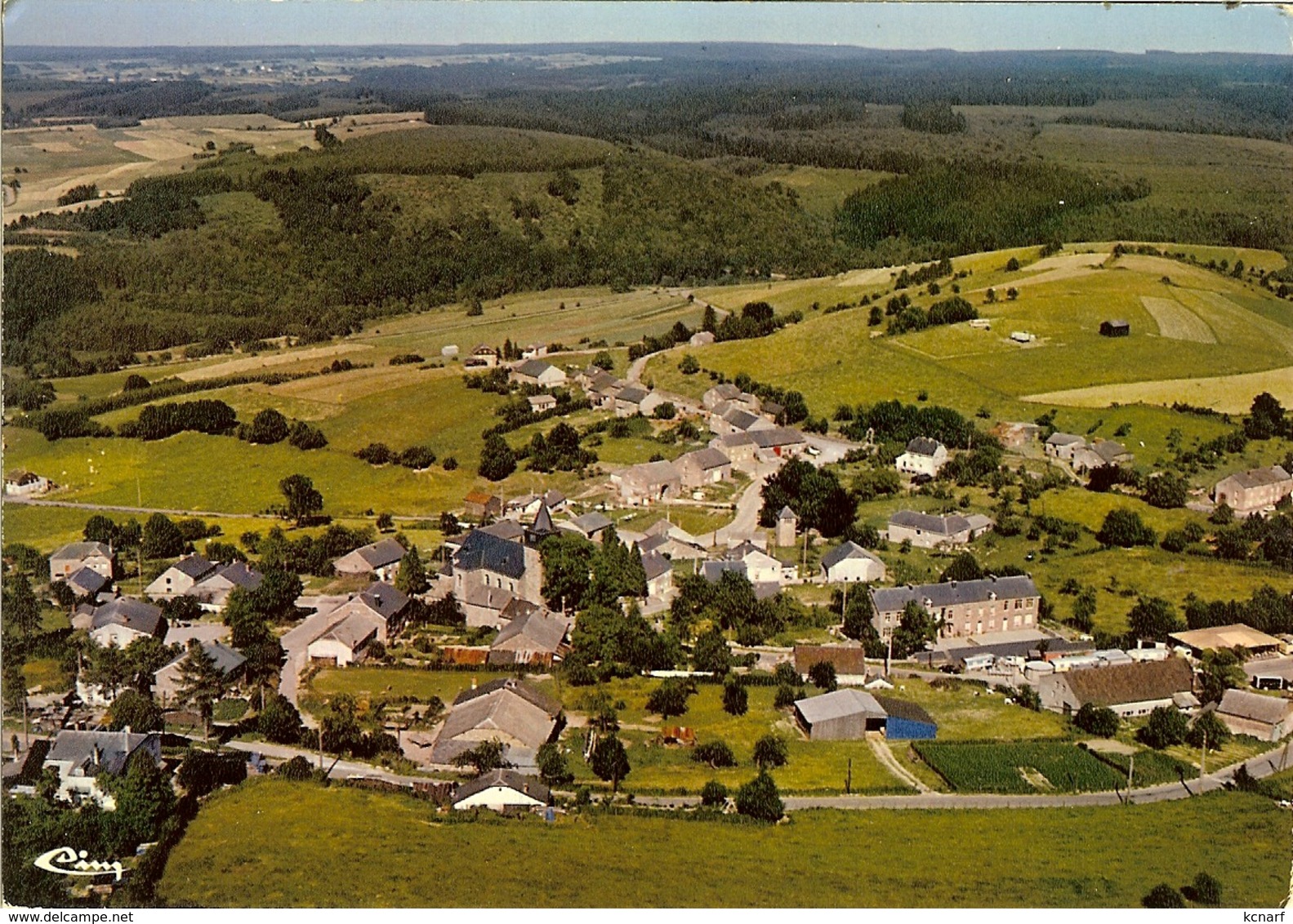 CP De DOCHAMPS " Grand Safari Parc / Vue Aérienne " - Manhay