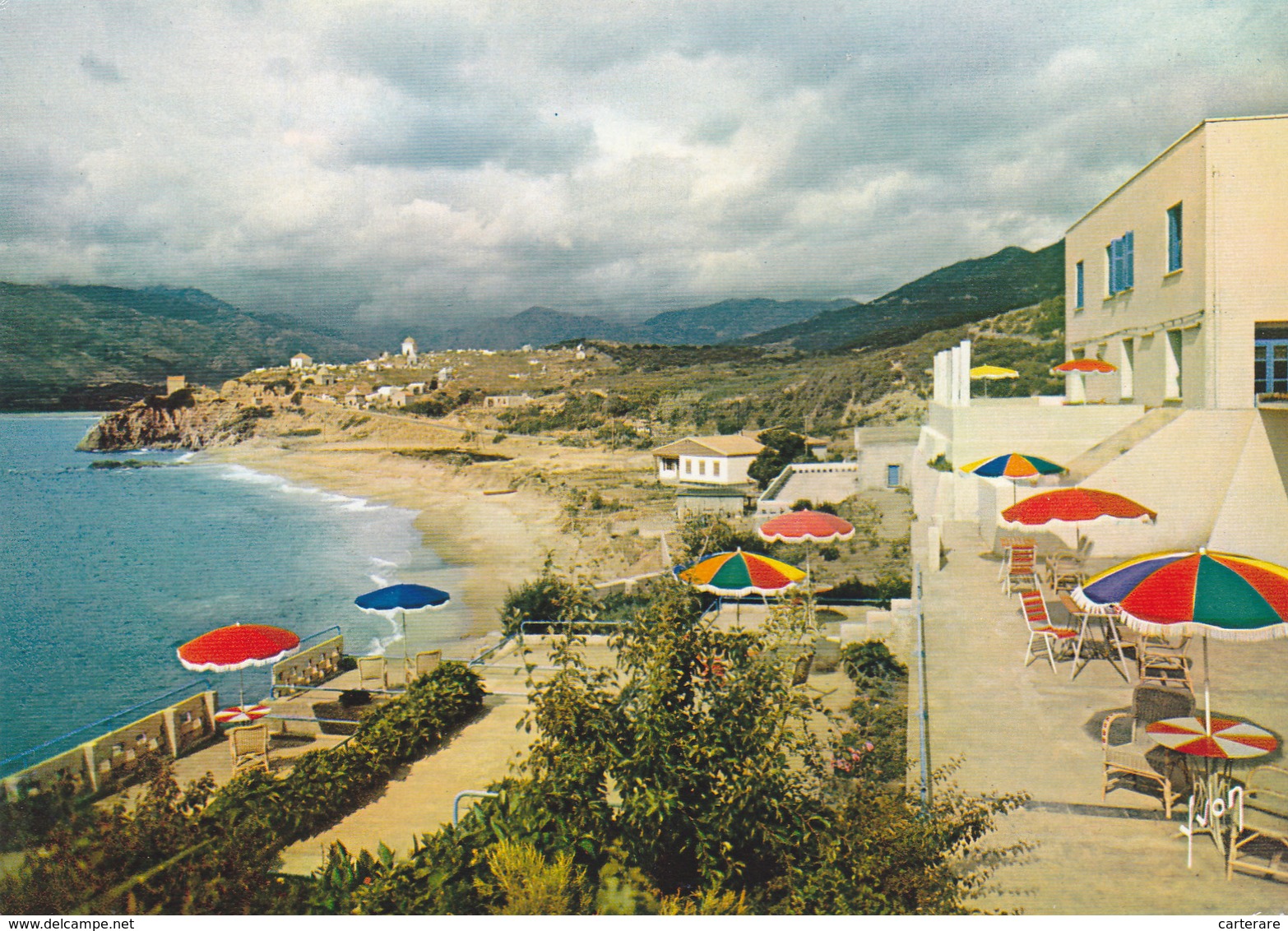 CORSE DU SUD,CORSICA, PROPRIANO,prés De Sartene,ROCCA,VILLE PORTUAIRE,TERRASSE VALINCO,HOTEL - Sartene