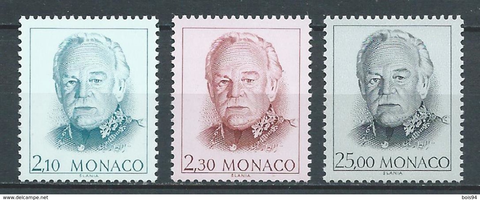 MONACO 1990 . N°s 1705 à 1707. Neufs ** (MNH) - Neufs