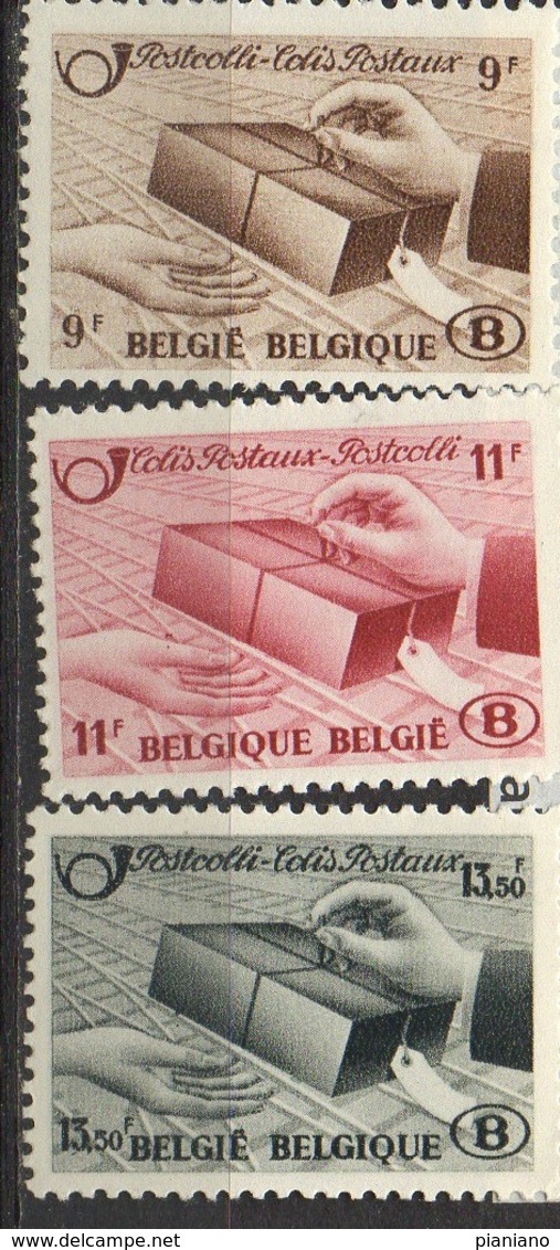 PIA - BEL - 1948 - Francobolli Per Pacchi Postali -  (Yv Pacchi  301-03) - Reisgoedzegels [BA]