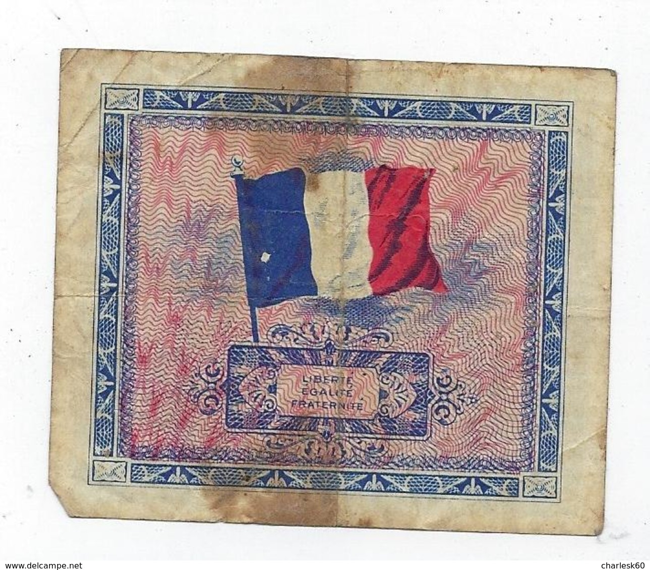 Billet France 2 Francs 1944 - Bonds & Basic Needs