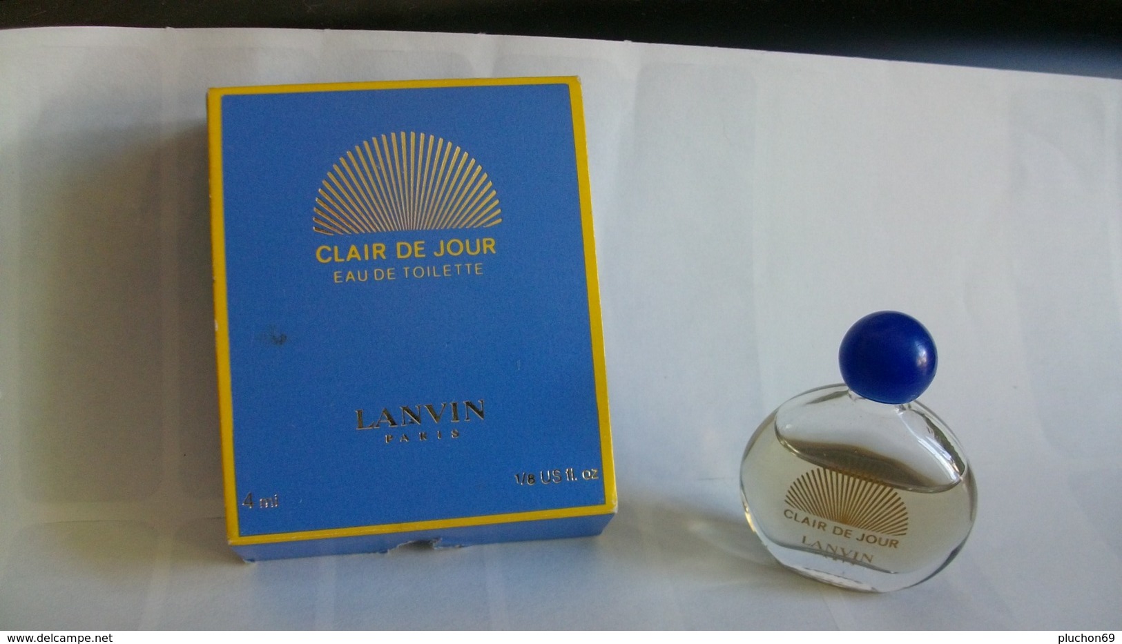 Miniature De Parfum  Lanvin Clair De Jour Eau De Toilette - Miniatures (avec Boite)