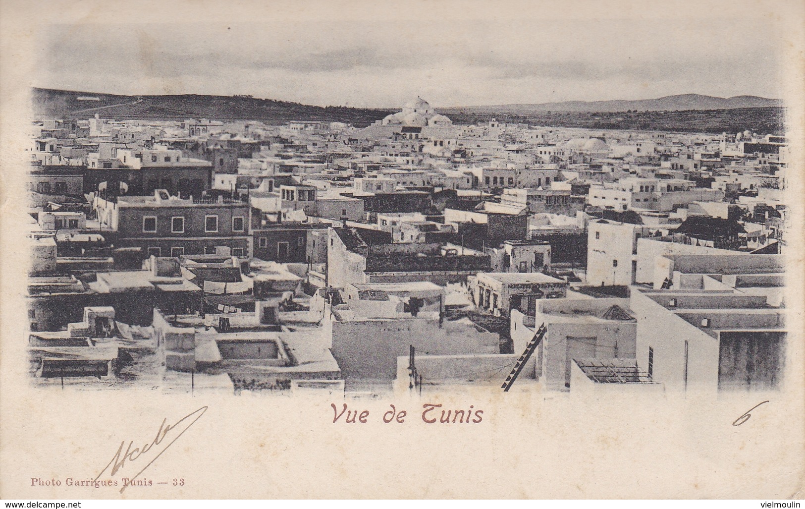 TUNISIE VUE DE TUNIS BELLE CARTE RARE !!! - Tunisie