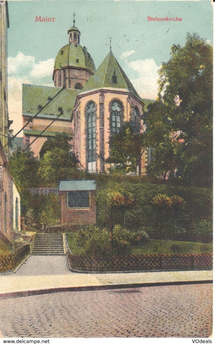 Allemagne - Hesse - Wiesbaden - Mainz Stefanskirche - Wiesbaden