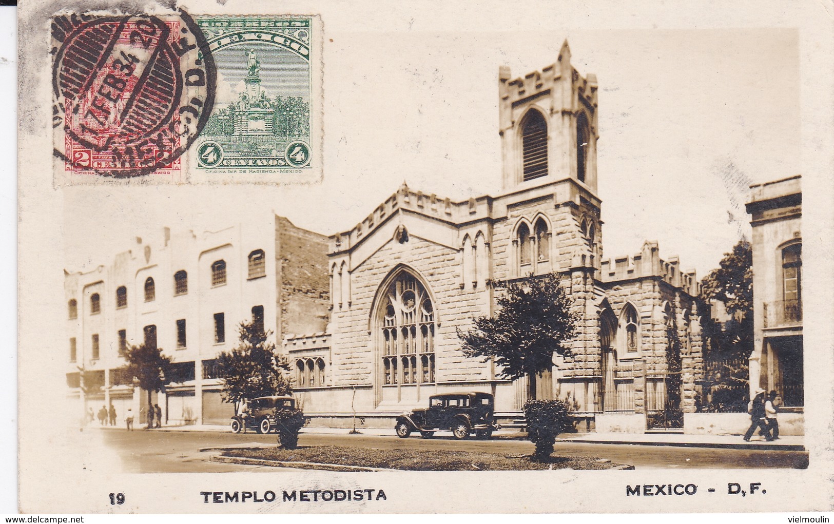 MEXIQUE MEXICO TEMPLO METODISTA BELLE CARTE RARE !!! - Mexique