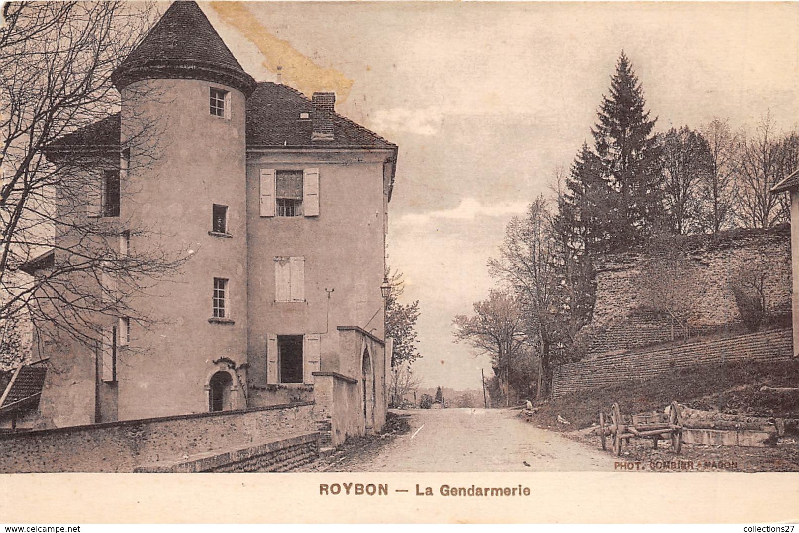 38-ROYBON- LA GENDARMERIE - Roybon