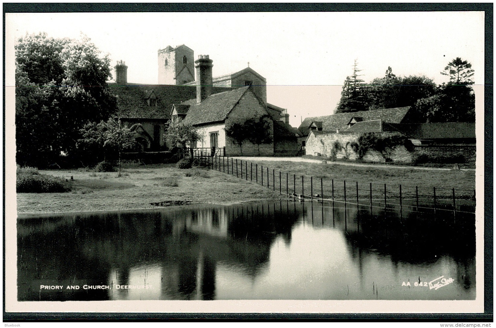 RB 1211 - Walter Scott Real Photo Postcard - Deerhurst Priory &amp; Chuch - Gloucestershire - Topical Message - Other & Unclassified