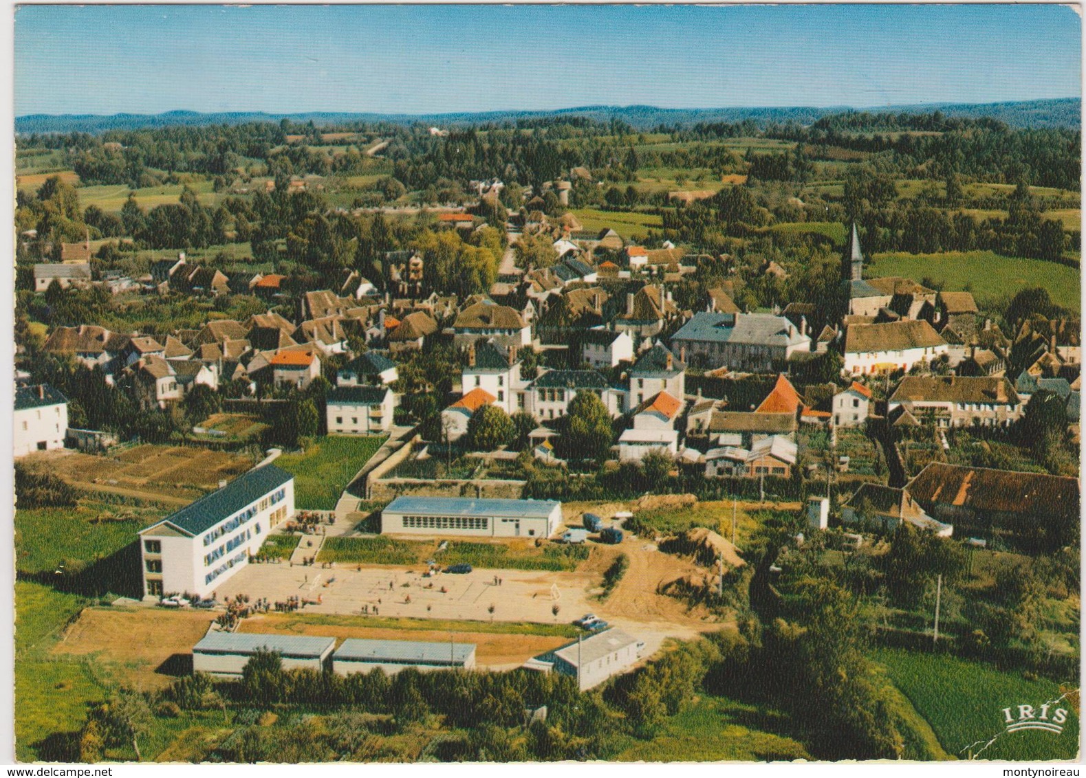 Haute  Vienne :  SAINT  GERMAIN Les  BELLES  : Vue  Aérienne - Saint Germain Les Belles