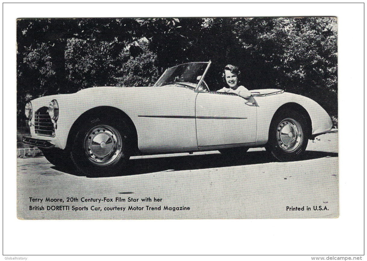 DE1422 - BRITISH DORETTI SPORTS CAR WITH TERRY MOORE - Sonstige & Ohne Zuordnung