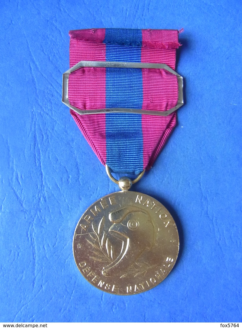 DECORATION / MEDAILLE DEFENSE NATIONALE / MARINE / BATIMENTS DE COMBAT / ORIGINALE - Navy