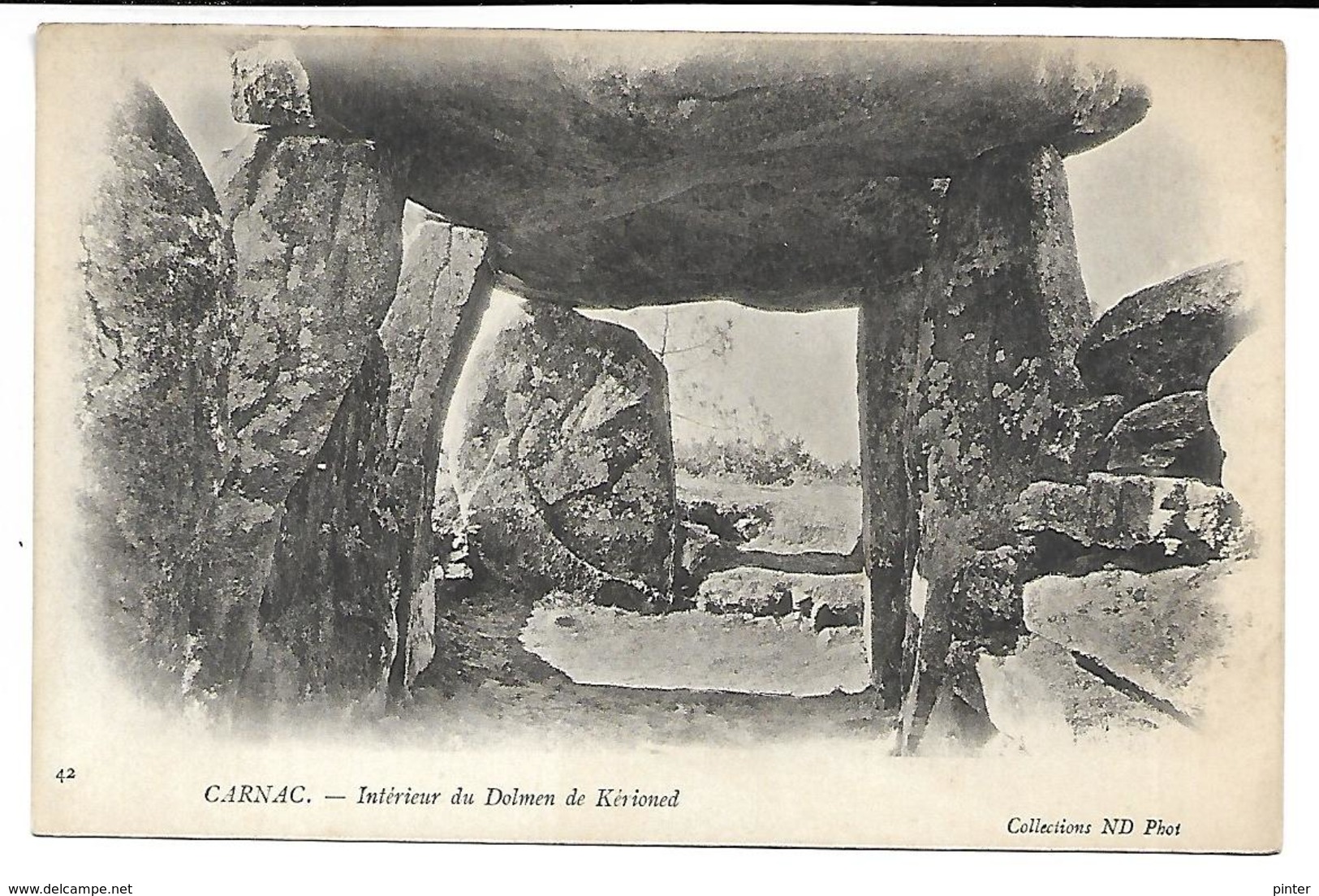 Intérieur Du DOLMEN De KERIONED - CARNAC - Dolmen & Menhirs