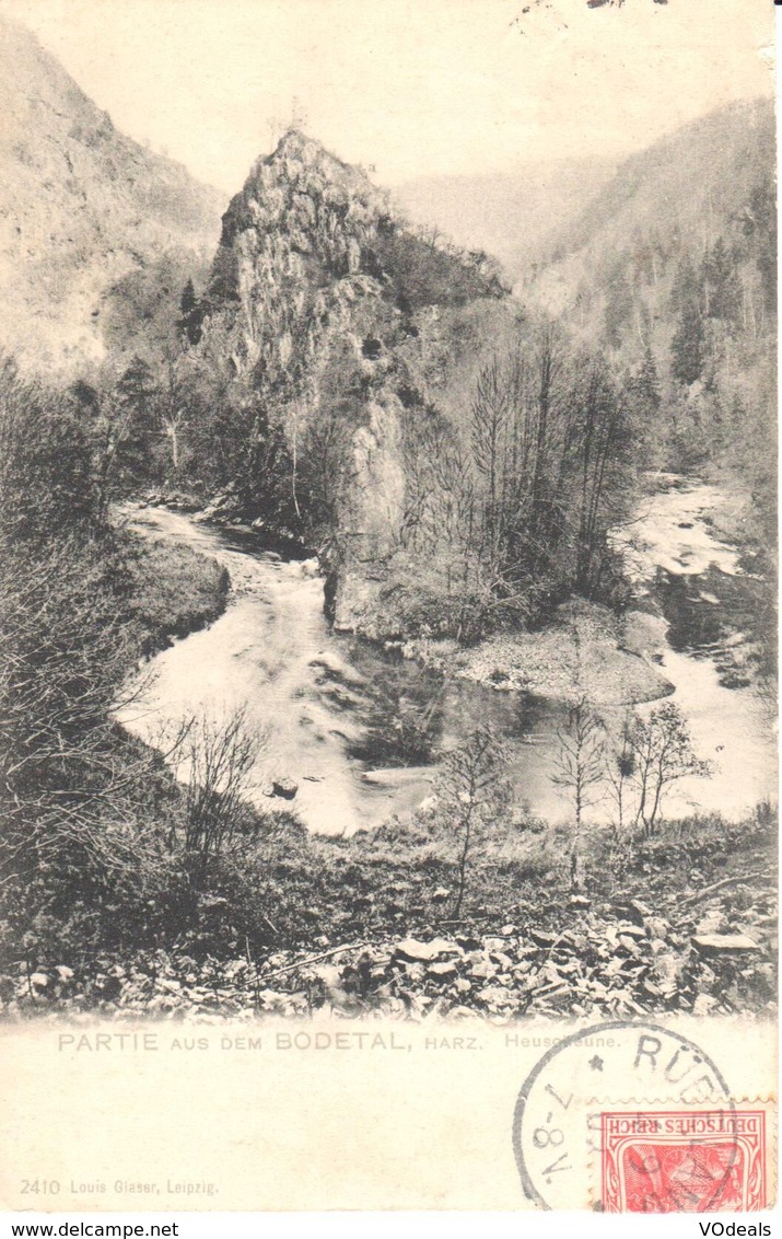 Allemagne - Saxe-Anhalt - Thale - Partie Aus Dem Bodetal - Thale