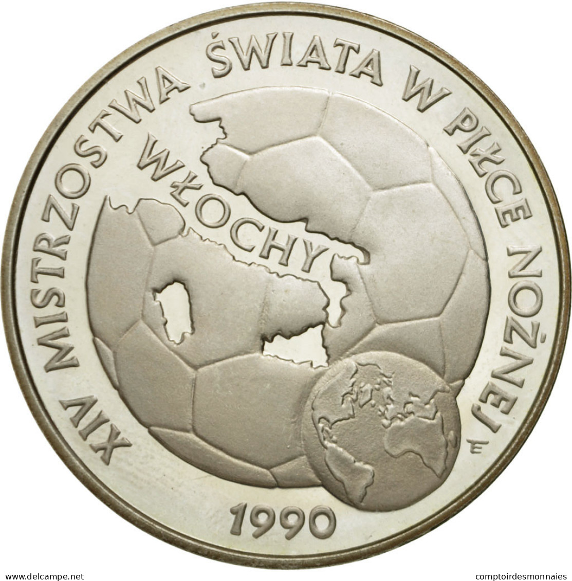 Monnaie, Pologne, 20000 Zlotych, 1989, Warsaw, SPL, Argent, KM:223 - Polonia