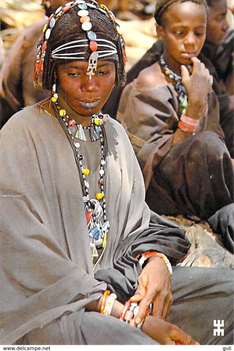 Afrique BURKINA FASO En Pays LIPTAKO Réserve Et Noblesse D'une Femme Bella   (Femme Coiffure Bijoux)*PRIX FIXE - Burkina Faso