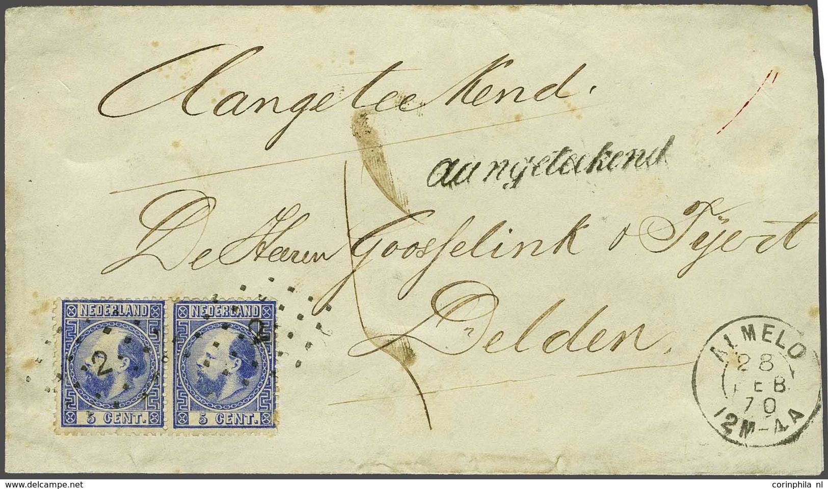 NL 1867 King William III - Other & Unclassified