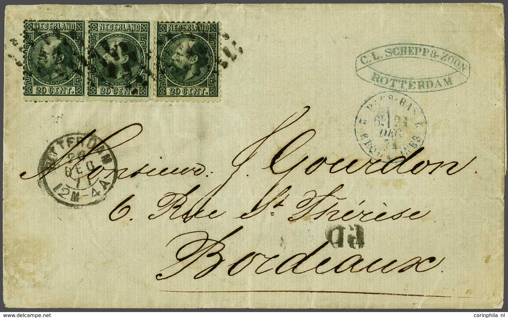 NL 1867 King William III - Otros & Sin Clasificación