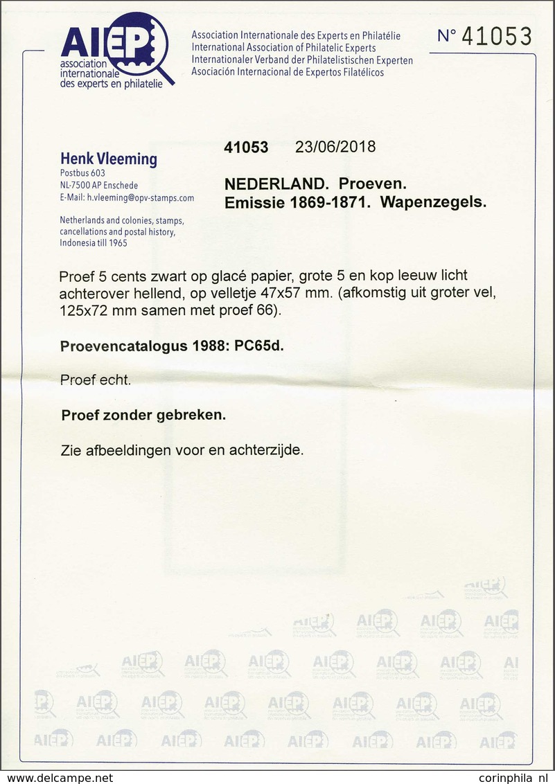 NL 1869 Coat Of Arms - Andere & Zonder Classificatie