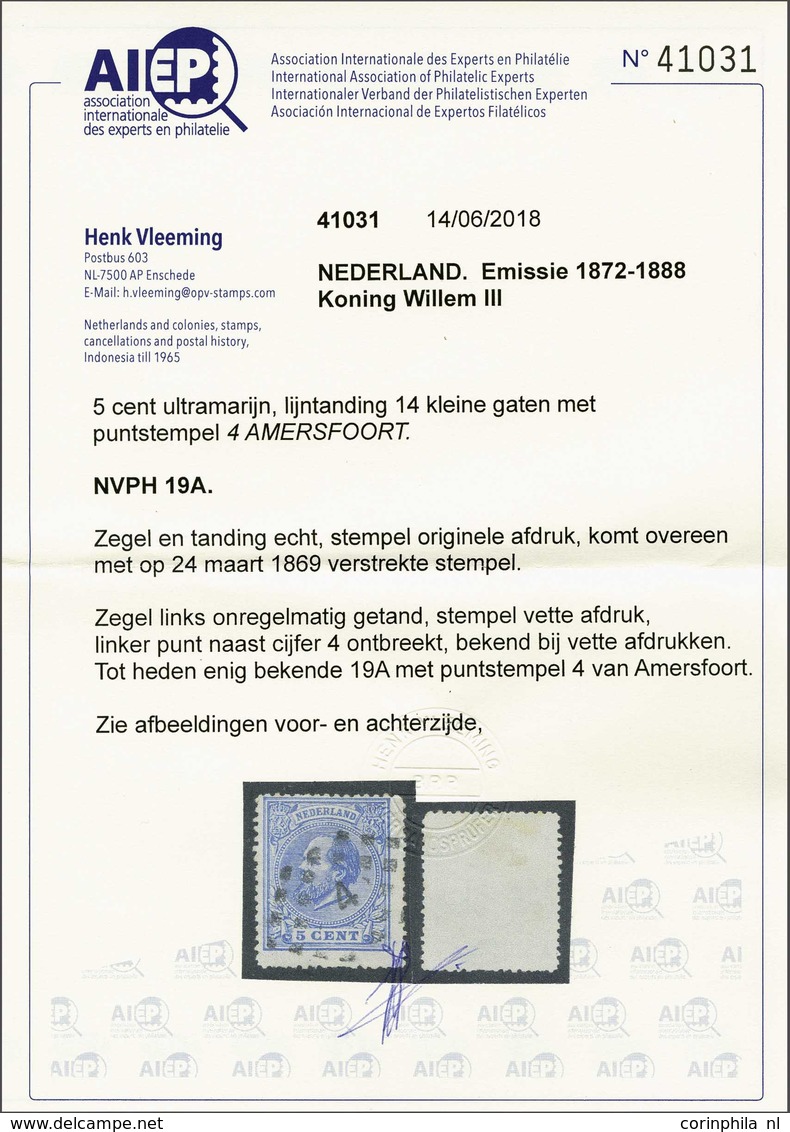 NL 1872 King William III - Altri & Non Classificati