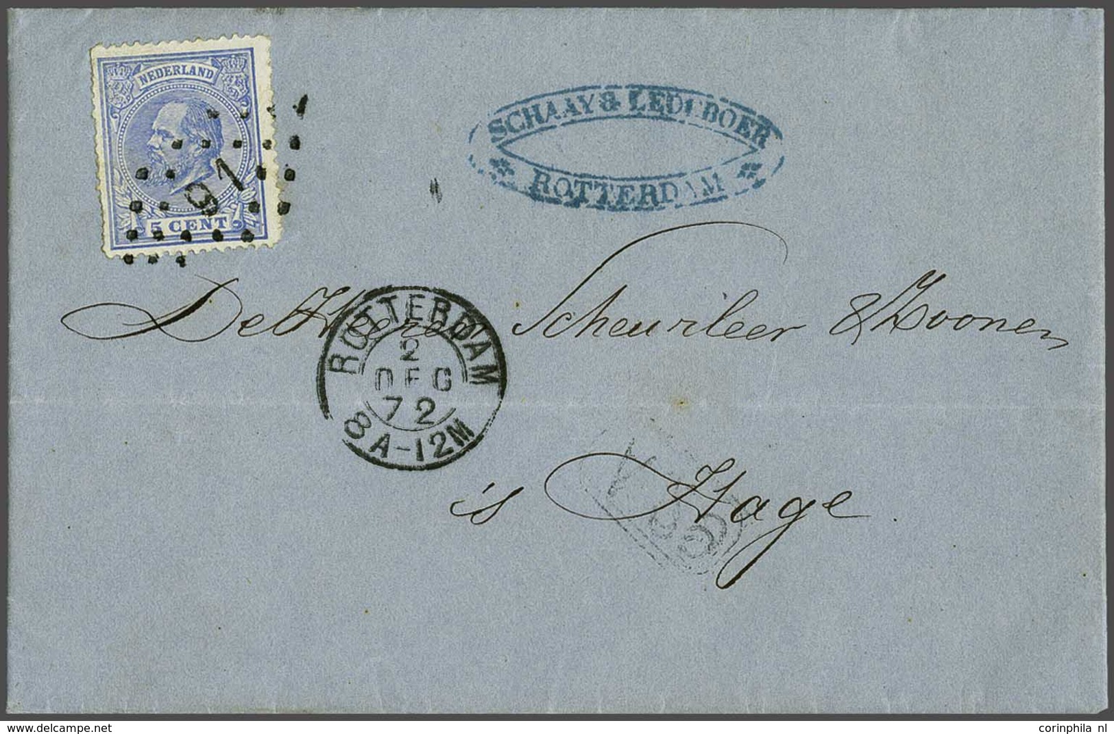 NL 1872 King William III - Altri & Non Classificati