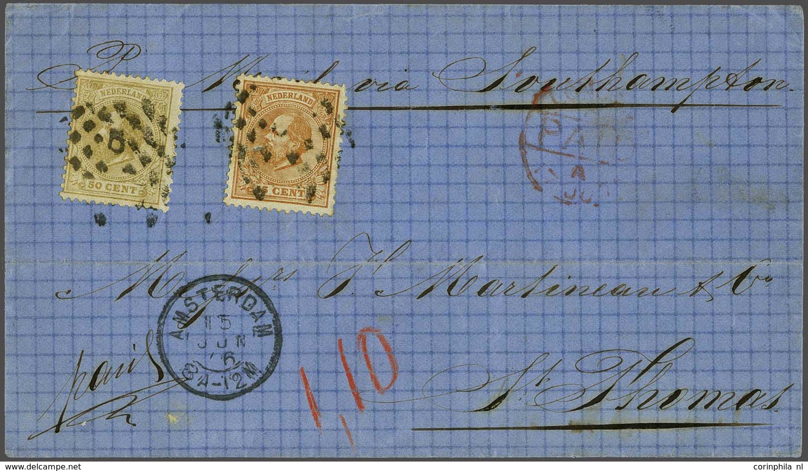 NL 1872 King William III - Altri & Non Classificati